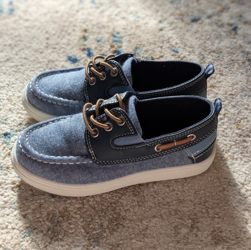 The Children's Place Navy Kids Moccasins